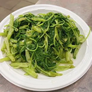 Sauteed Water Spinach ($14)