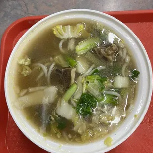 Viggie noodle soup