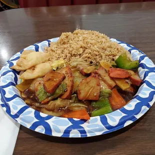 Twice cooked pork special