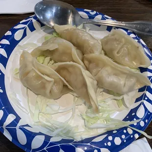 Steamed dumplings
