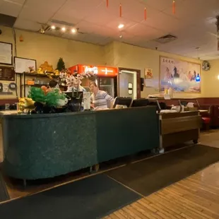 Interior of Restaurant