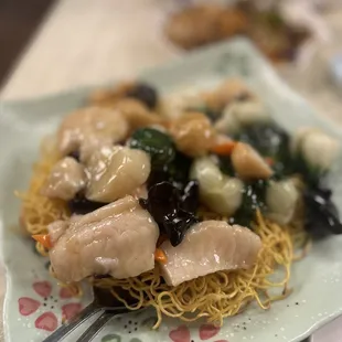 Seafood Pan-Fried Noodle