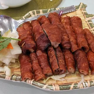 Deep-Fried Crispy Pork Intestine