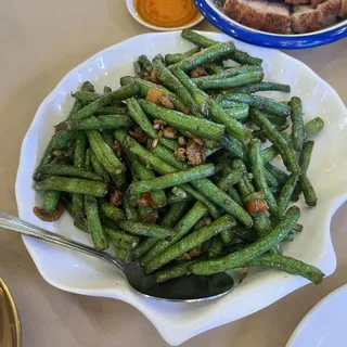 Braised String Bean with Minced Pork