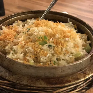 Dry Scallop Egg White Fried Rice