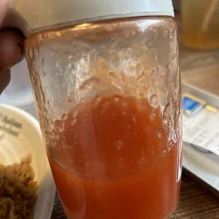 Unpleasant duck sauce