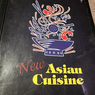 a menu for a restaurant