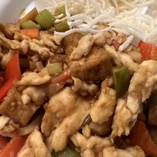 Chicken lettuce Wraps