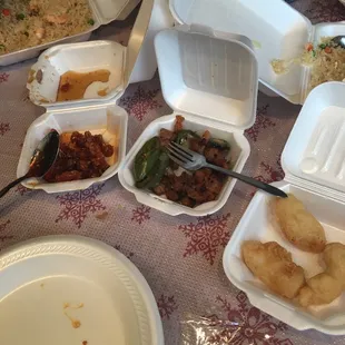 Very disappointed!!! Paid way too much for very small portions for my delivery!