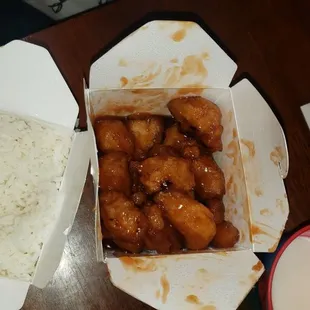 Orange chicken