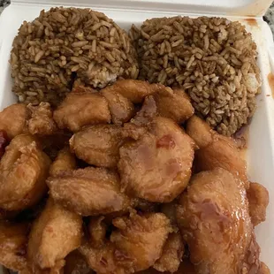 Orange Chicken Combo