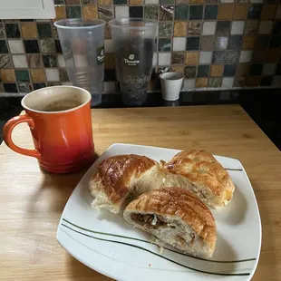 pork bun and onion bun