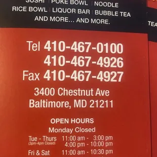 Ramen noodles poke bowl chicken wings BUBBLE Tea