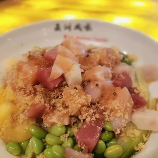 Rainbow Poke Bowl