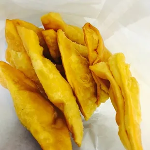 Crab Rangoons (w/ sweet &amp; sour sauce)