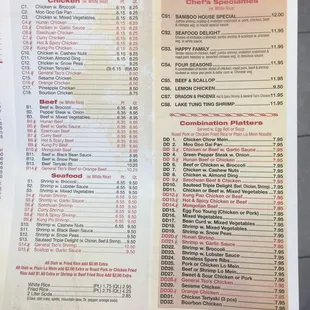 menu, sushi and sashimi