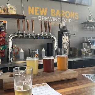 Taproom and fight.