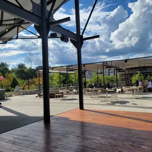 Great outdoor patio space!