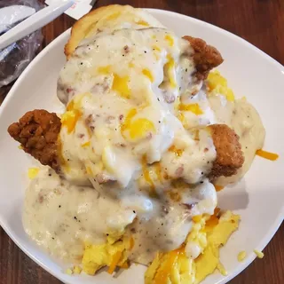 Chicken Biscuits and Gravy