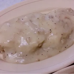 Biscuits and gravy