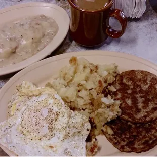 Huge southern Indiana breakfast
