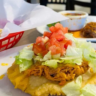 Puffy taco &amp; Birria taco