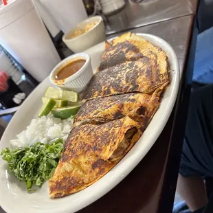 a plate of food