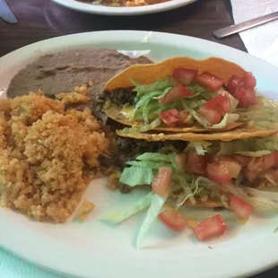 Crispy Taco Plate