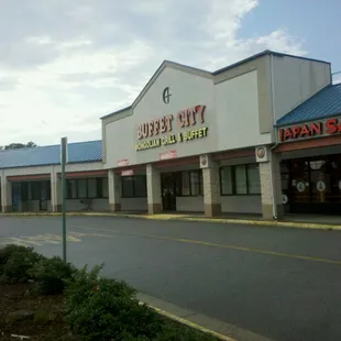 outside