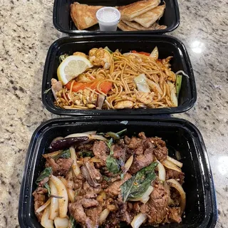 Fiery Vegetables With Lamb