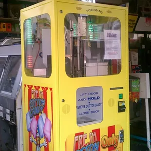 a cotton candy machine