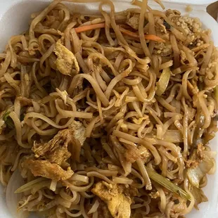 Shrimp Pad Thai. Also great!