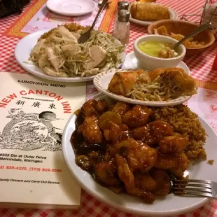 Chicken Chop Suey n General Tao Chicken love