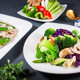 Sauteed Seasonal Chinese Vegetable