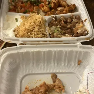 Disgusting! I had to throw up and my appetite was ruined