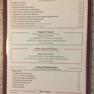 Menu Page 3