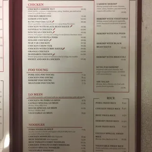 Menu Page 2