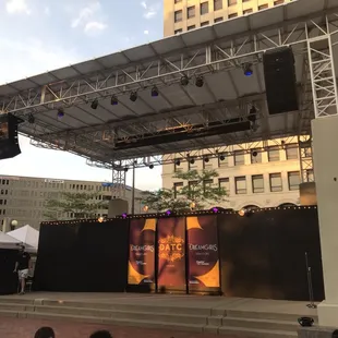 Stage for Dreamgirls