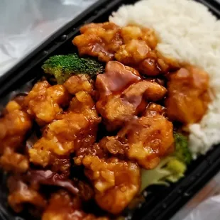 chicken and broccoli