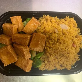 Special Combo-Teriyaki Tofu