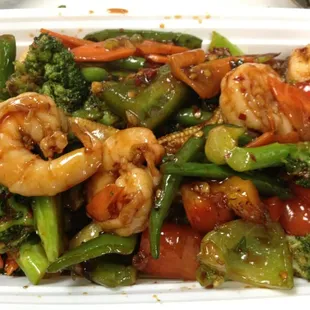 Shrimp in Garlic Sauce