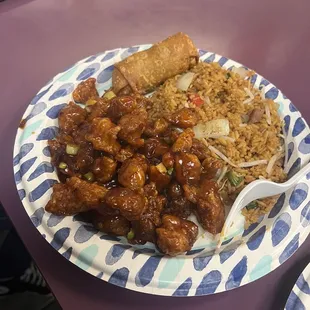 Orange chicken