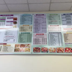 Full Menu