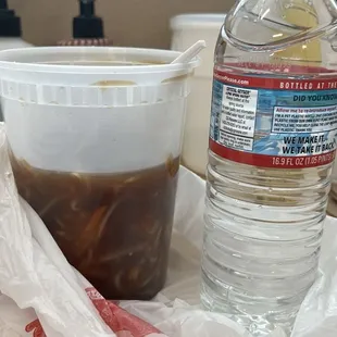 The sauce for my pan fried noodles