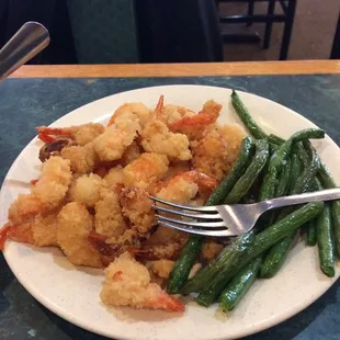 Lots of shrimp choices