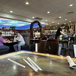 Dining area