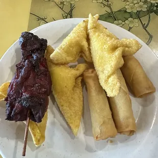 Crab rangoons