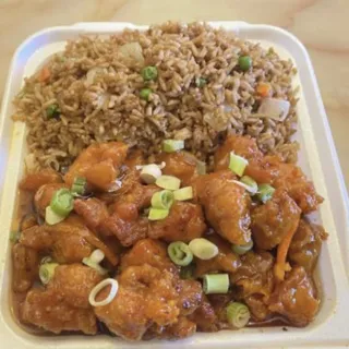 Orange Chicken Combo