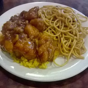 General Tso's Chicken &amp; Noodles