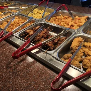 Another buffet island